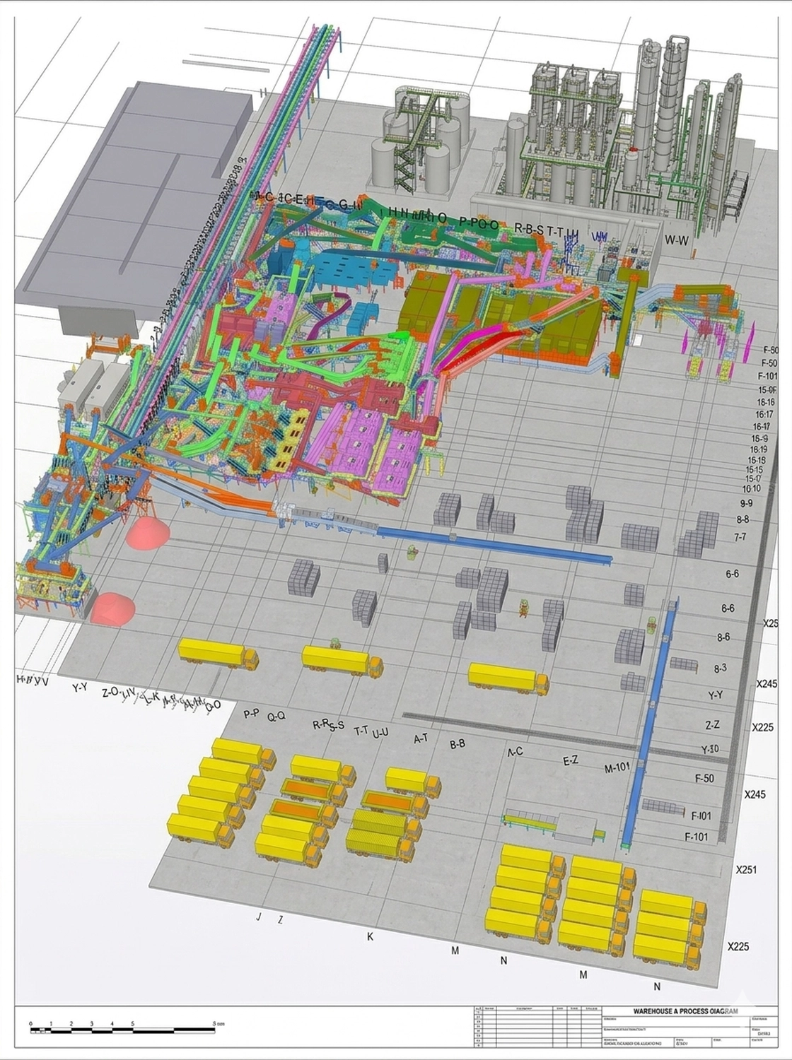 FSC Fachdienstleistung GmbH - Industriemontage - Industriemontage – Skizze zur Industriemontage